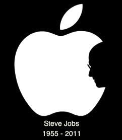 tribute apple logo to steve jobs