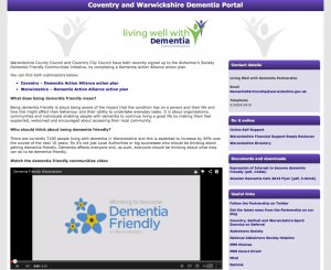 living well with dementia image