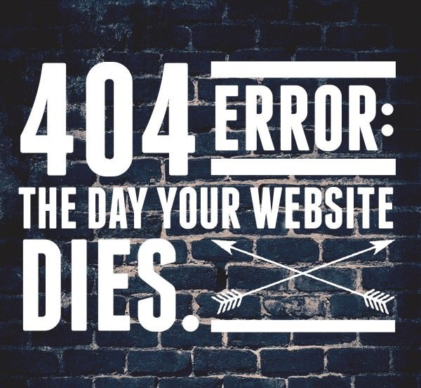 website dies image