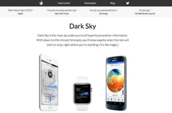 Dark Sky Blog Image